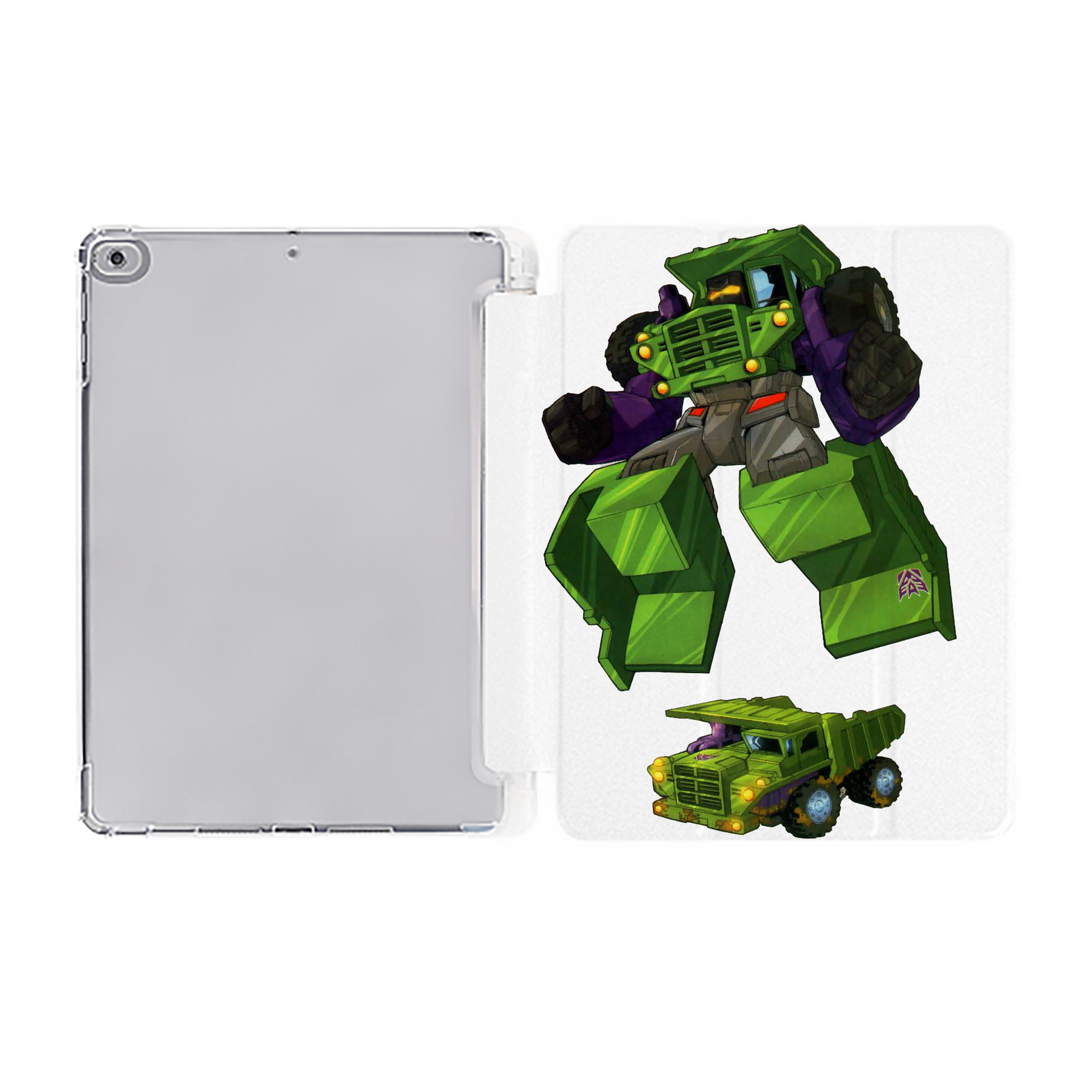 （画像用）  IPad ケース ペン収納付き 三つ折りスタンド PUレザー×シリコン 対応機種9.5/10.5/10.9インチ